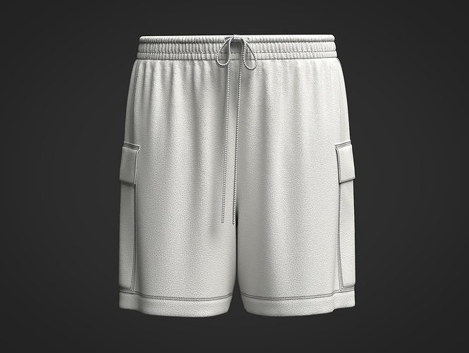 Women Short Pant  3D model