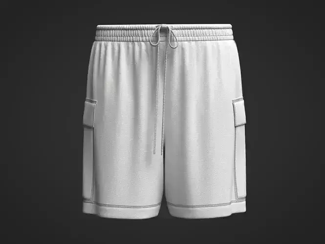 Women Short Pant  3D model