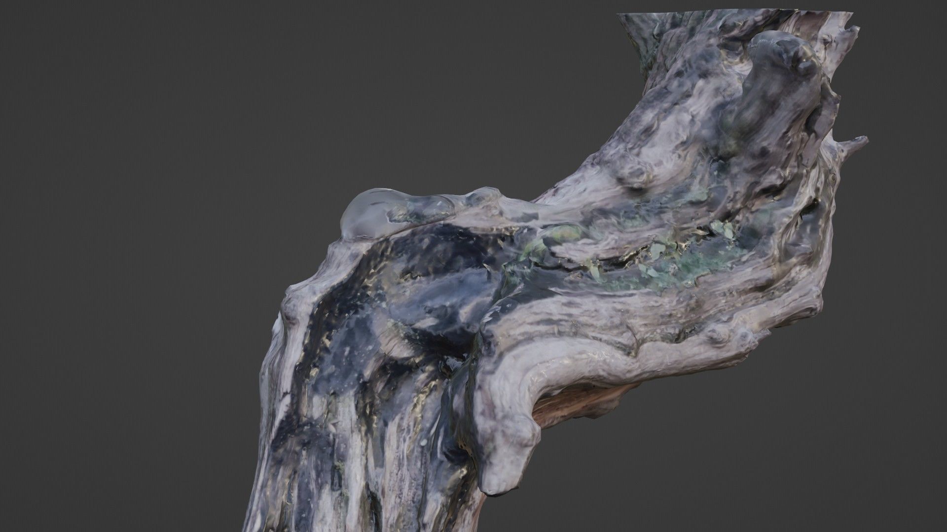 Fantsy Tree Low-poly 3D model_3