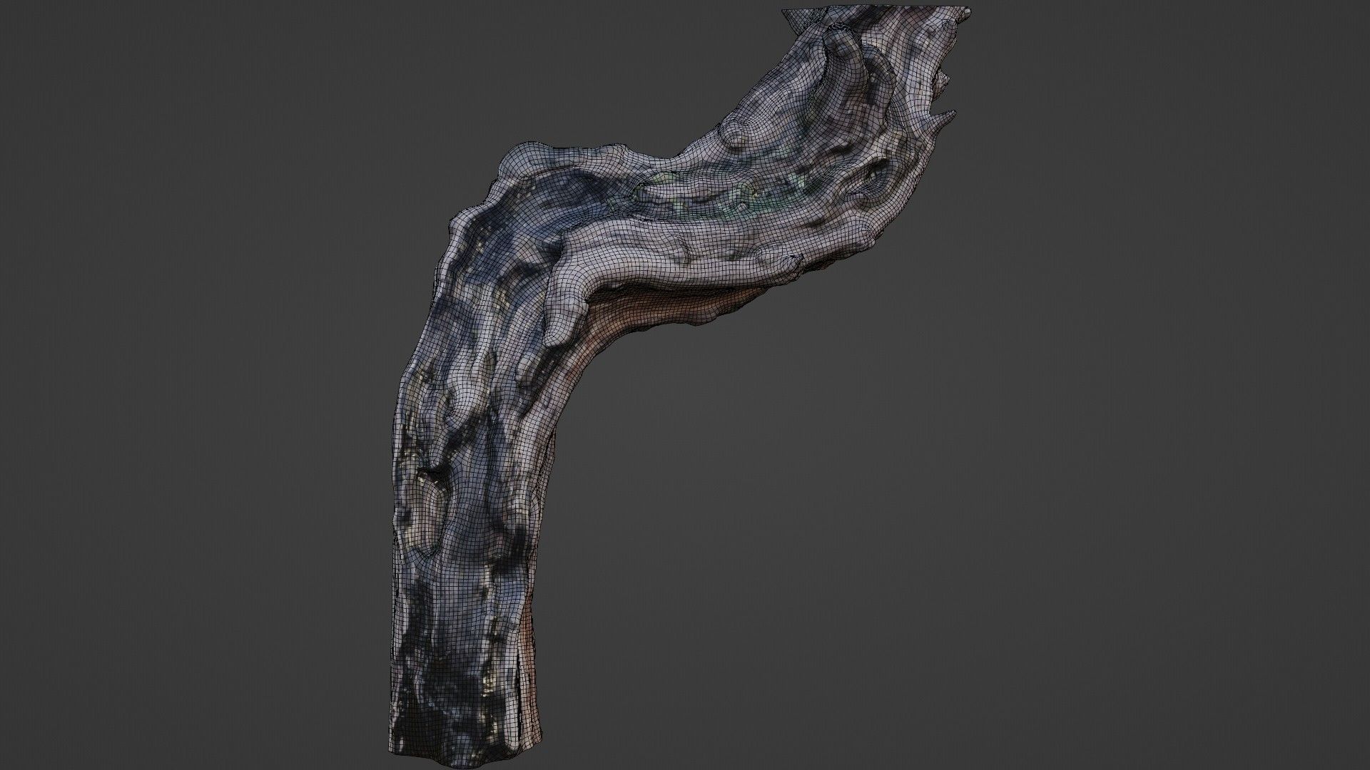 Fantsy Tree Low-poly 3D model_2