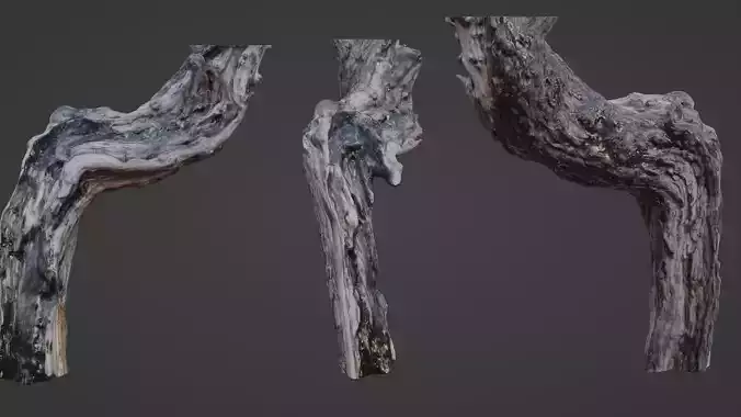 Fantsy Tree Low-poly 3D model