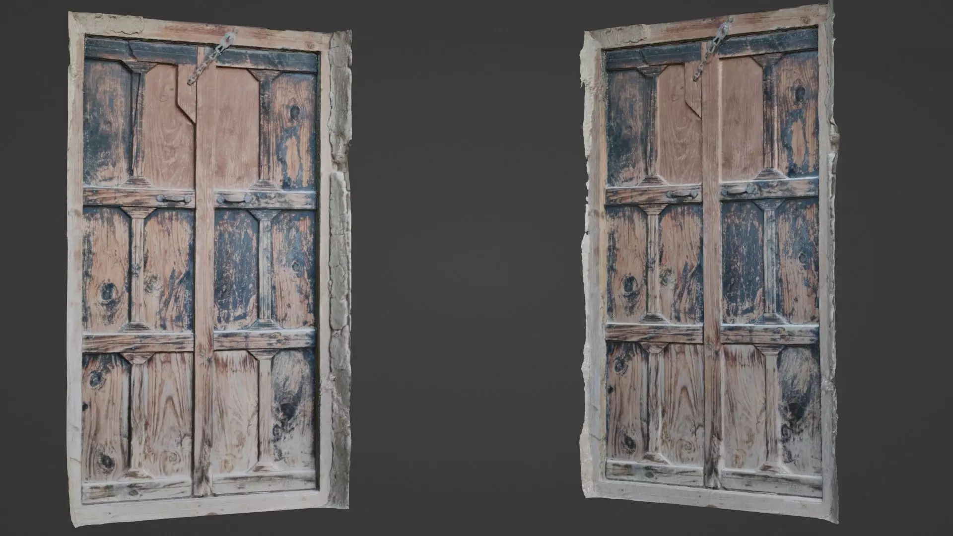 door scan Low-poly 3D model
