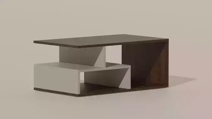 Coffee Table Modern Free 3D model