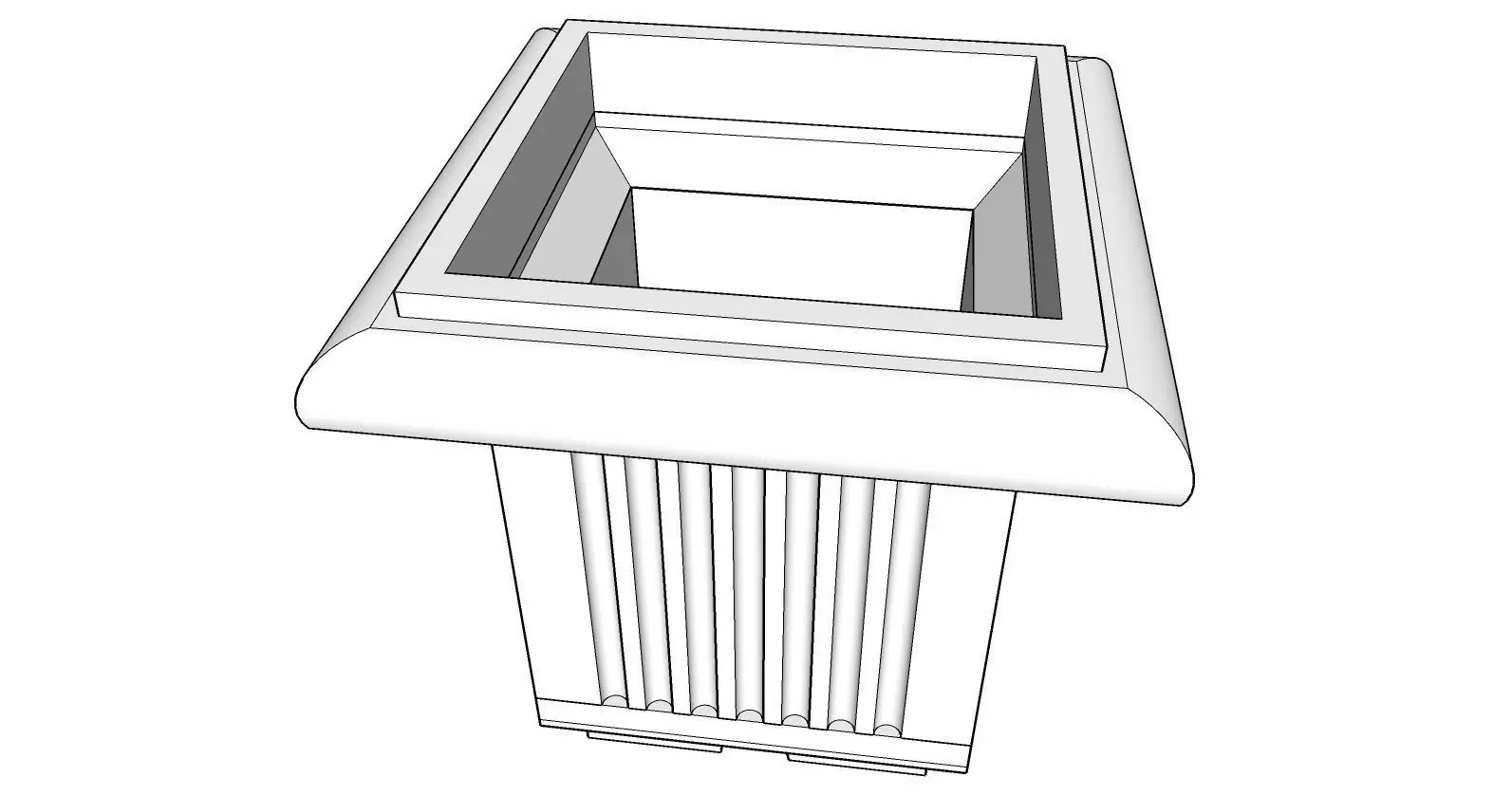 Flower Pot 3D model_0