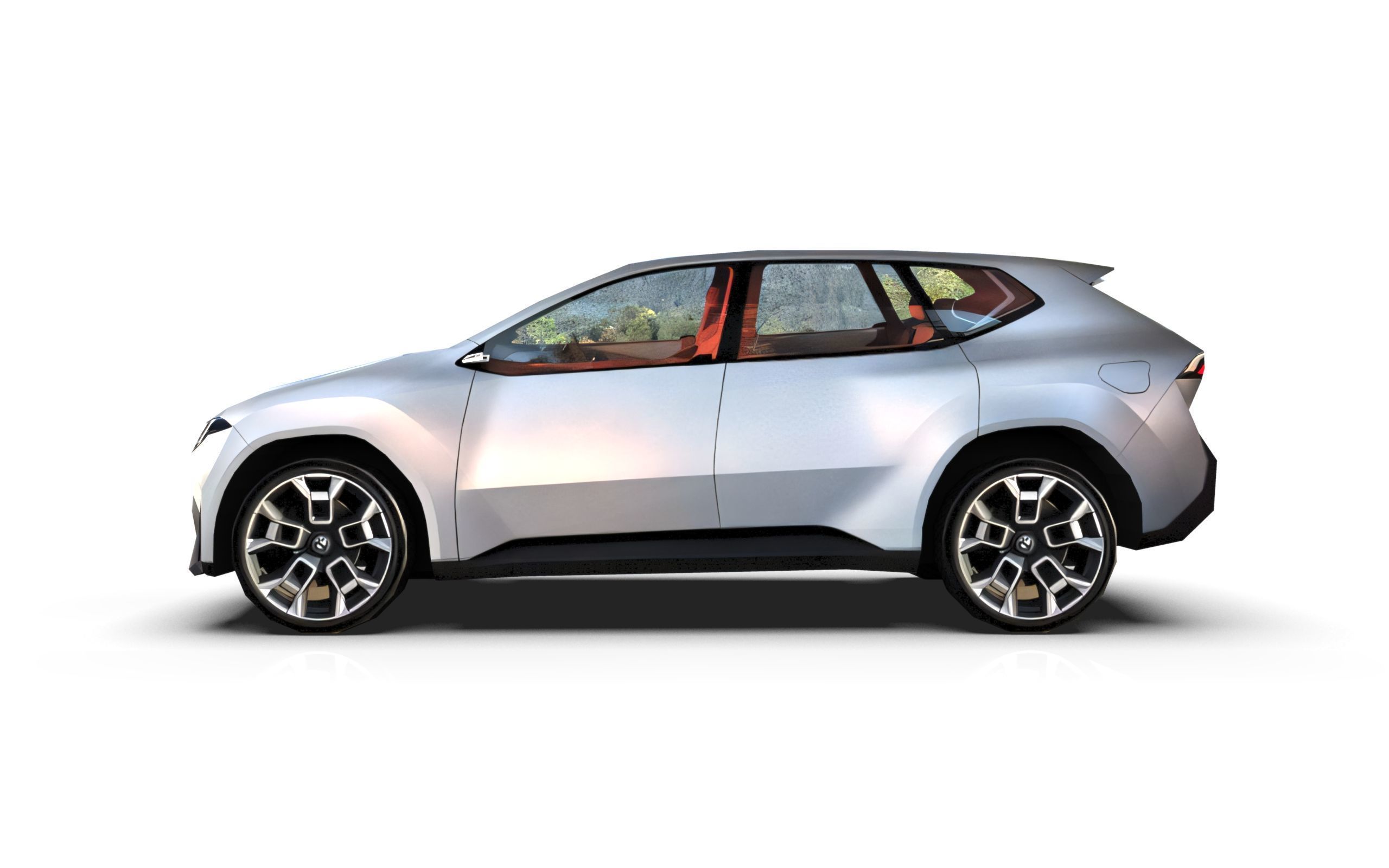 New Concept Car B  Low-poly 3D model_6