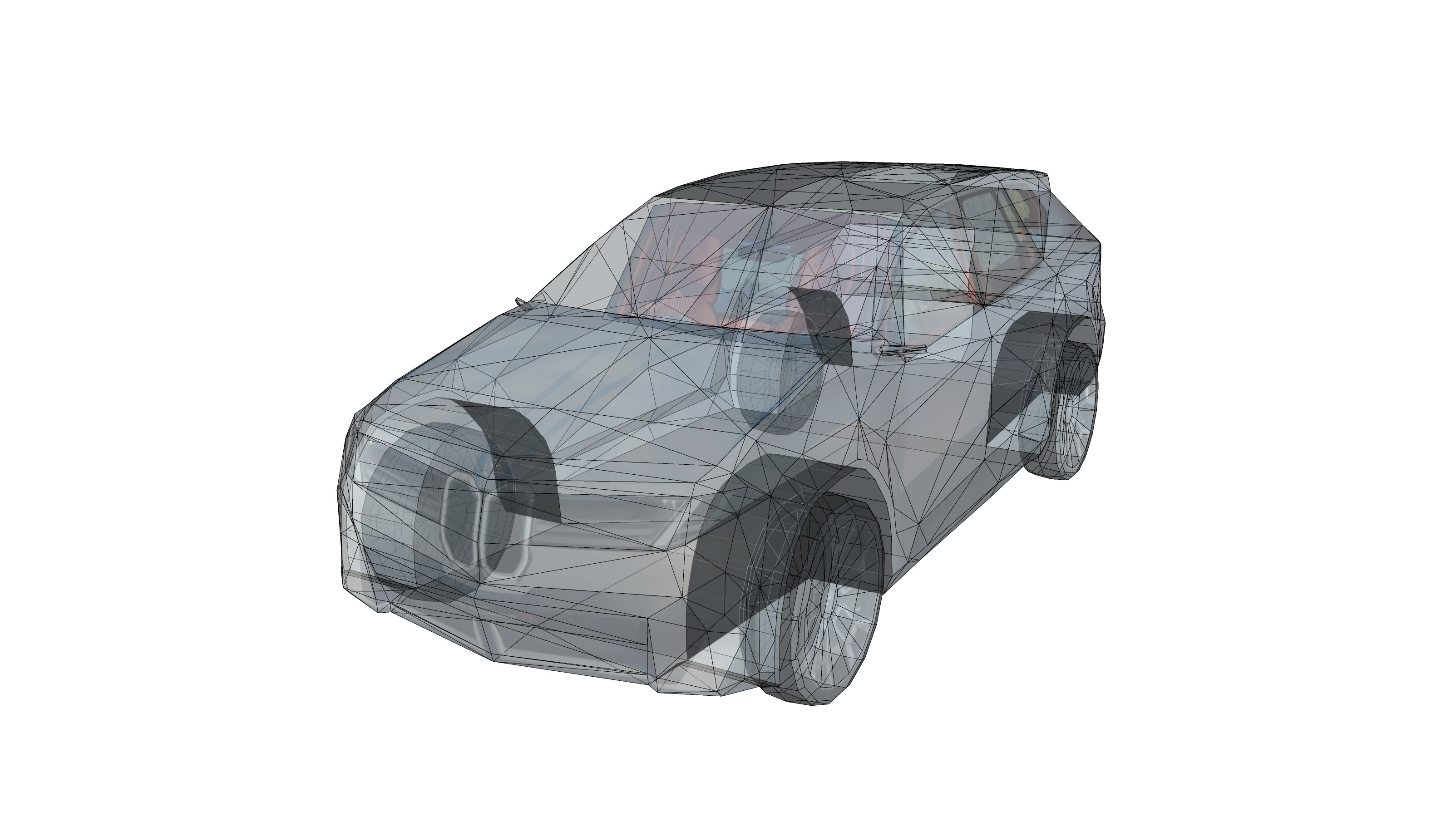 New Concept Car B  Low-poly 3D model_10