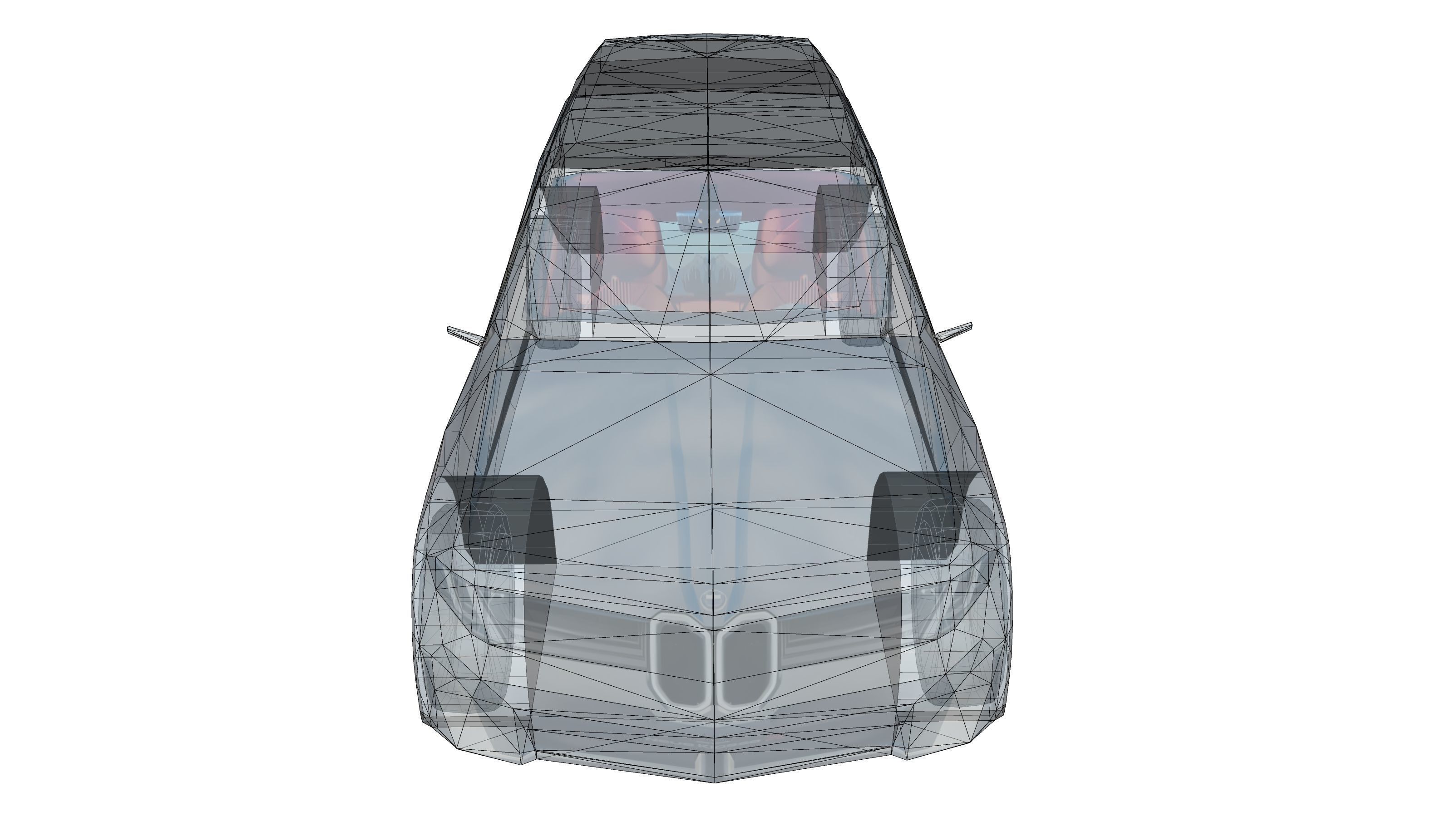 New Concept Car B  Low-poly 3D model_14