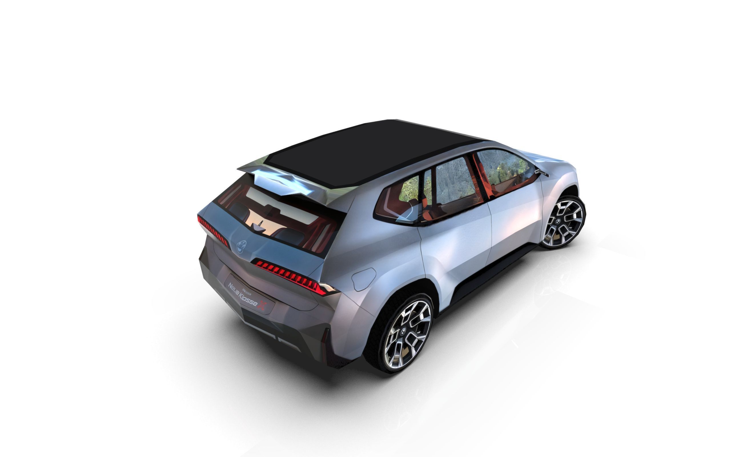New Concept Car B  Low-poly 3D model_9