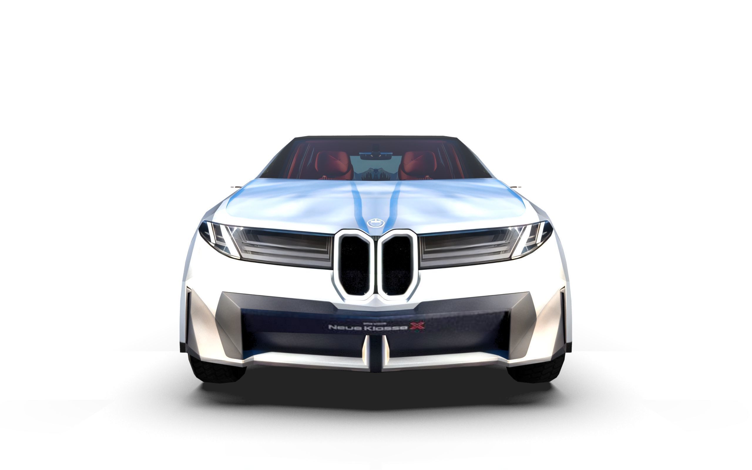 New Concept Car B  Low-poly 3D model_5