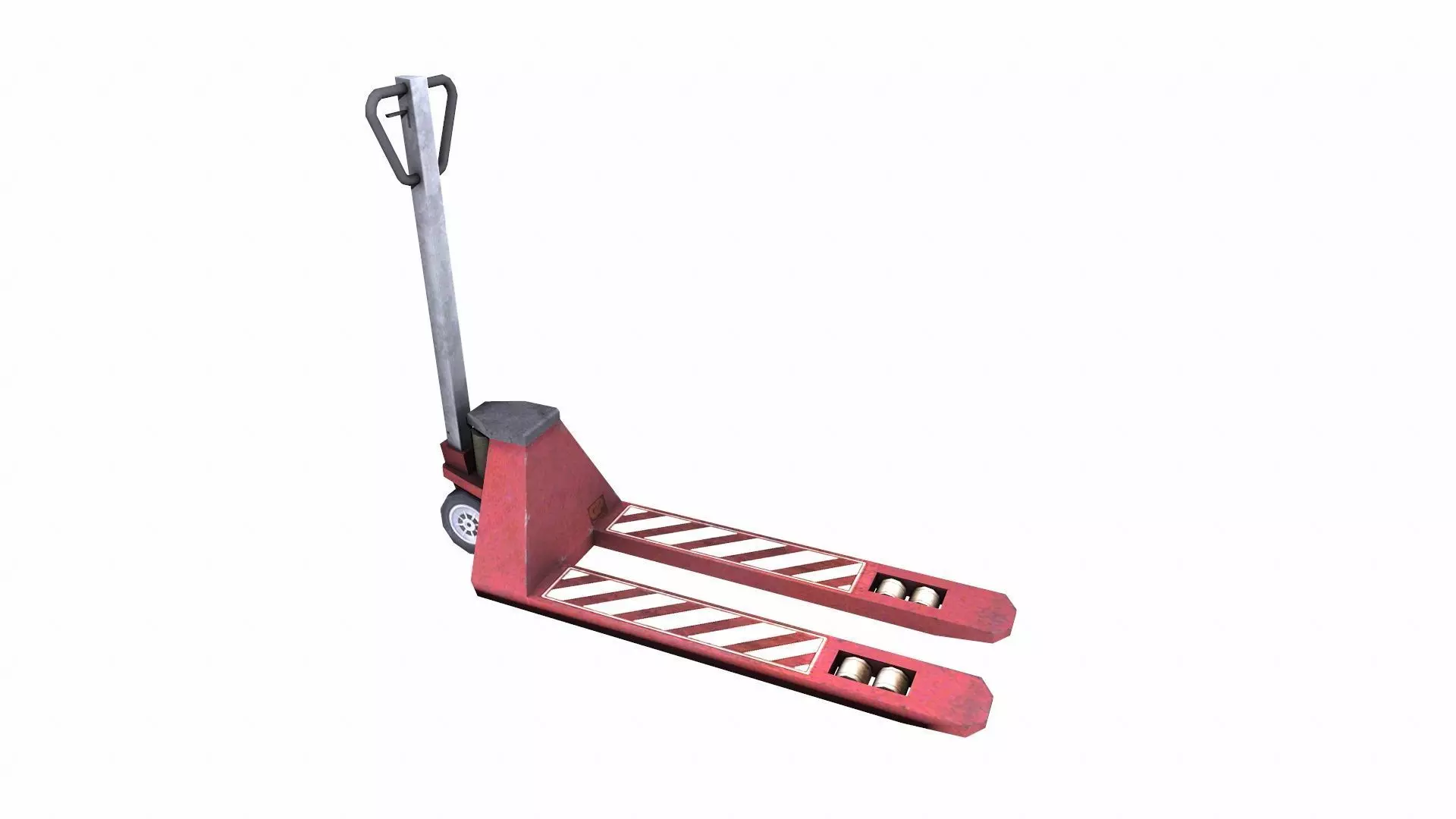 Pallet Jack Low-poly 3D model_0