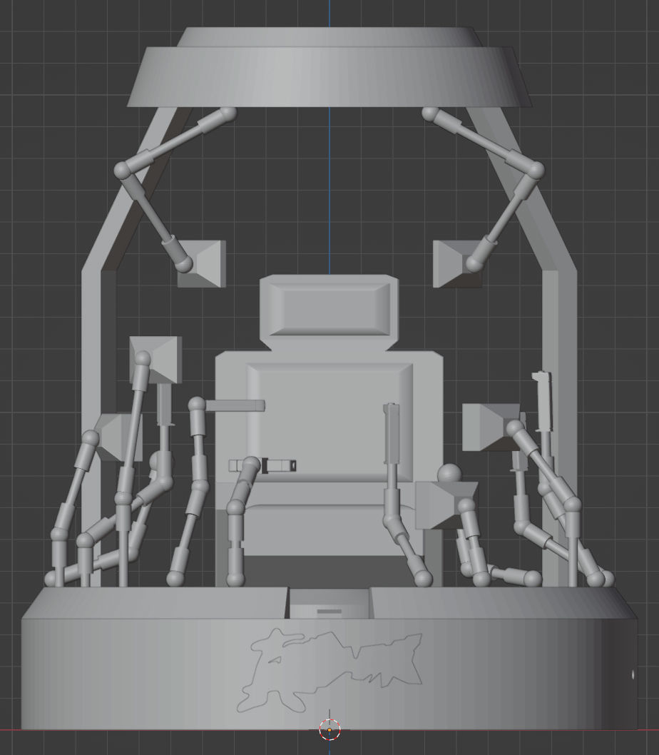 Getter robot 1 cockpit for CCSToys FigScript Ryoma Nagare NORMAL 3D print model_8