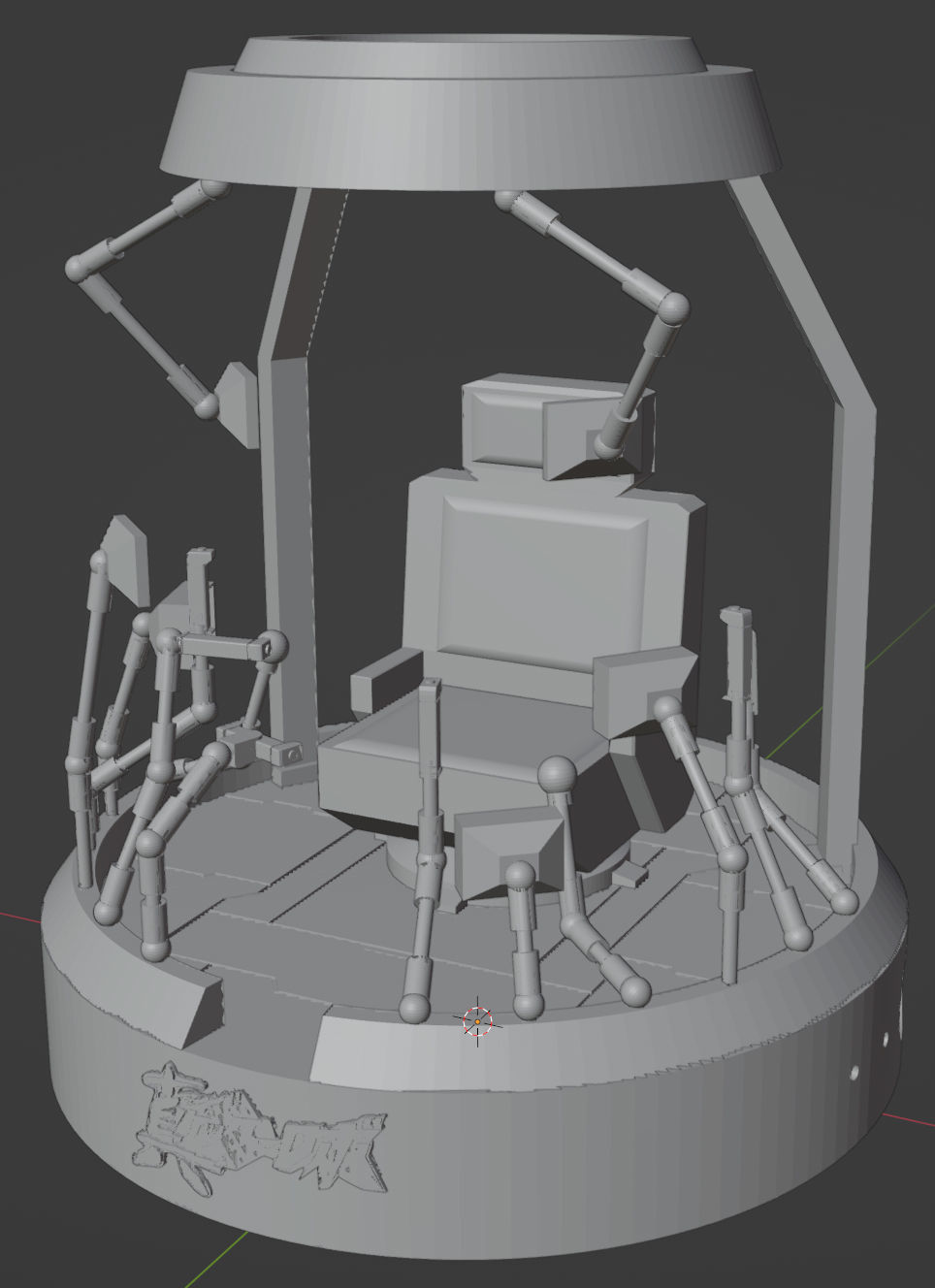 Getter robot 1 cockpit for CCSToys FigScript Ryoma Nagare NORMAL 3D print model_7