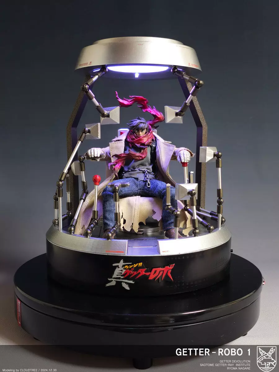 Getter robot 1 cockpit for CCSToys FigScript Ryoma Nagare NORMAL 3D print model_0