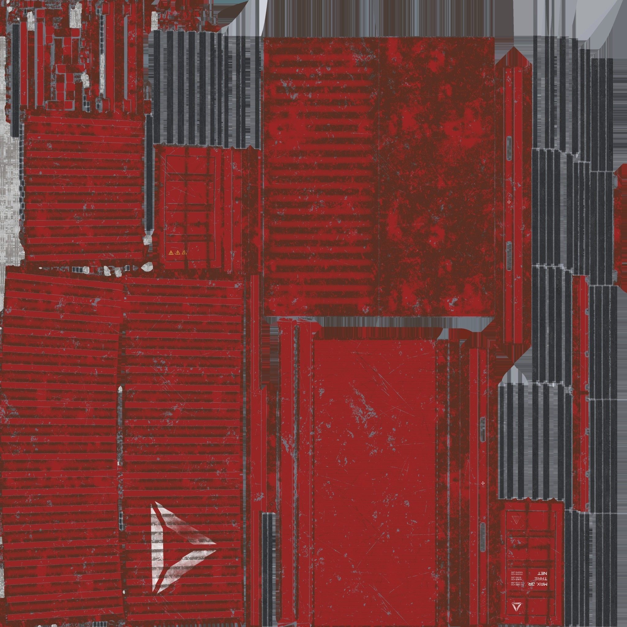 Space Container Model 3D print model_4