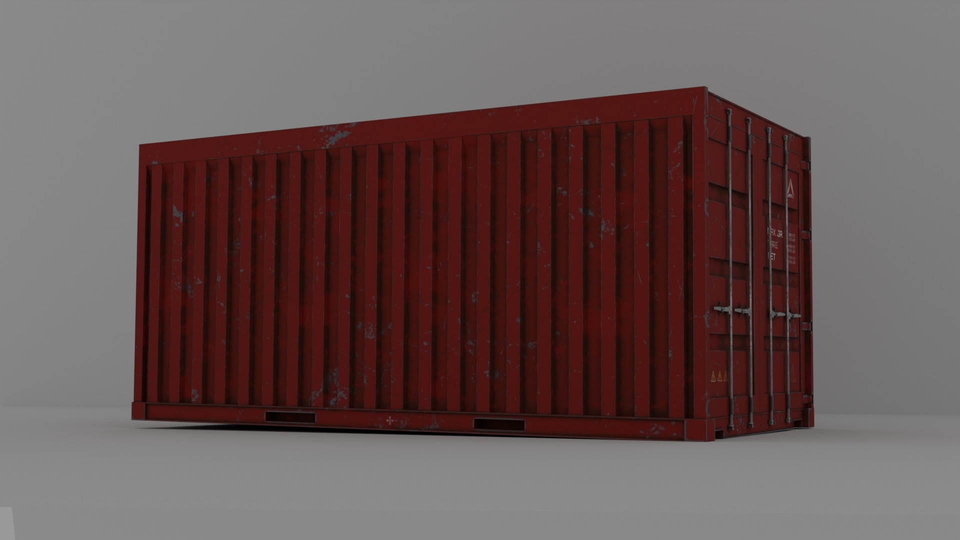 Space Container Model 3D print model_1