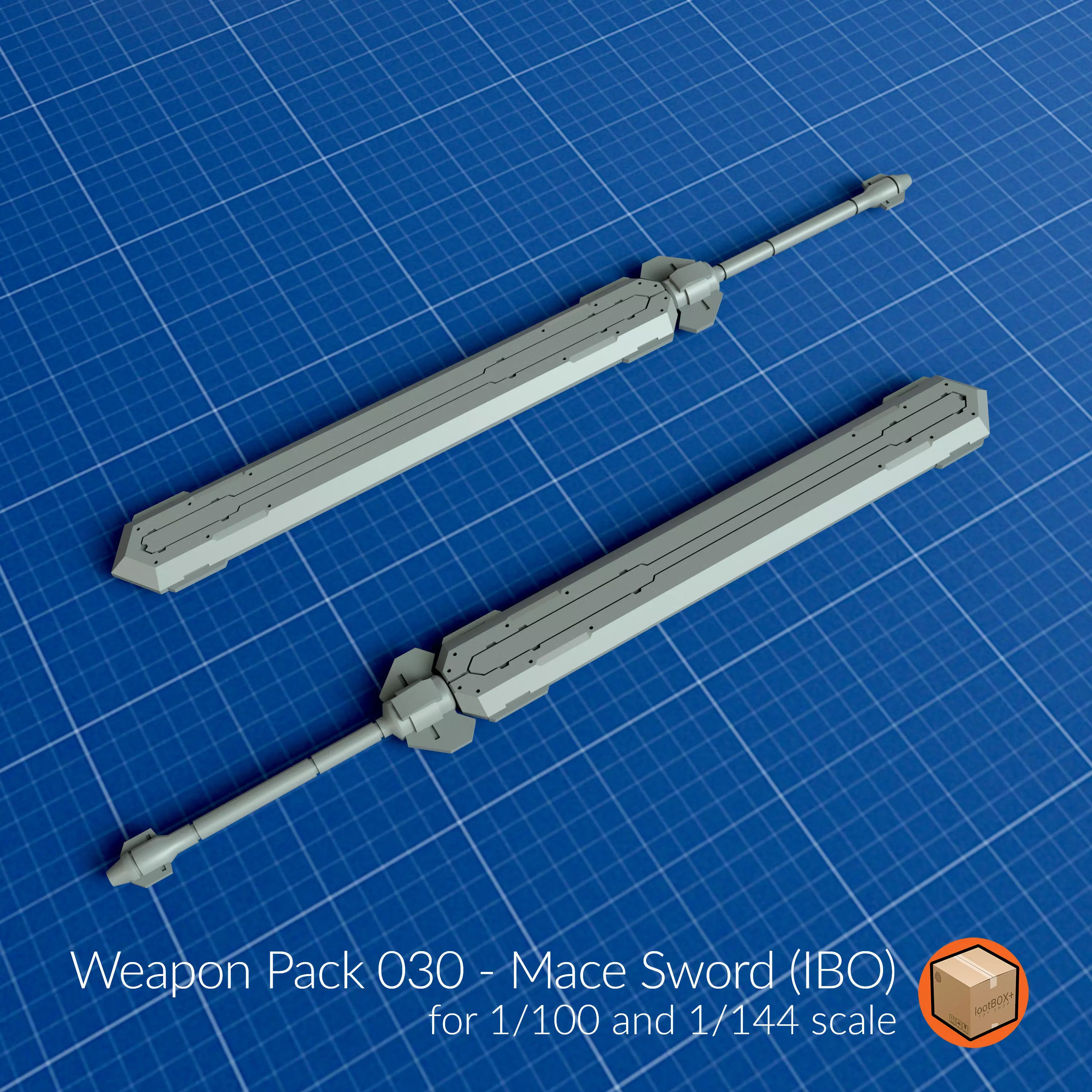 WEAPON PACK 030 3D print model
