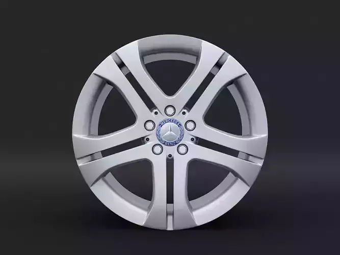 Rim Mercedes-Benz Code R55 3D model Rim Mercedes-Benz Code R55 3D model