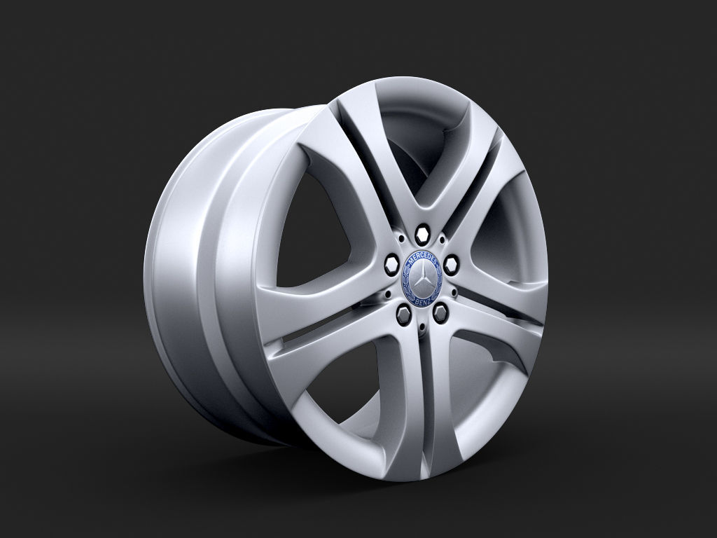 Rim Mercedes-Benz Code R55 3D model_1