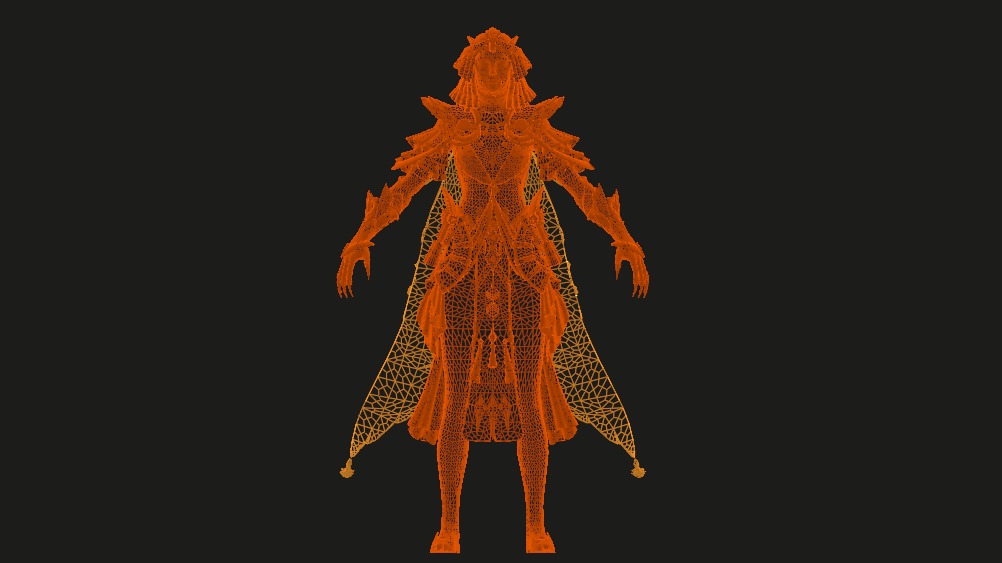 pubg Iridescence X Suit 3 Animated Textures Low-poly 3D model_11