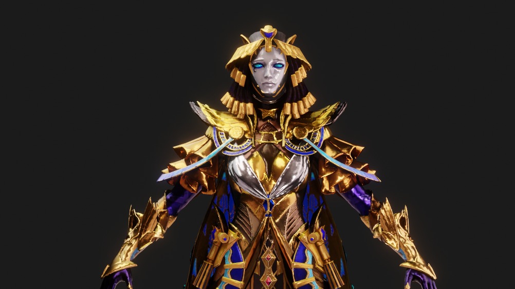 pubg Iridescence X Suit 3 Animated Textures Low-poly 3D model_8