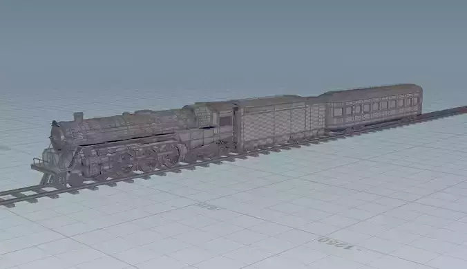 Berkshire Steam Locomotive