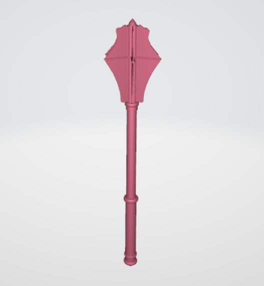 Mace model Free 3D model_3