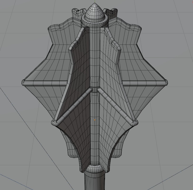 Mace model Free 3D model_4