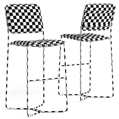 Loftdesigne Stool 2035 3D model 4
