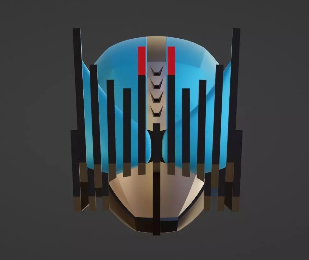 Kamen rider Diend Helmet 3D print model
