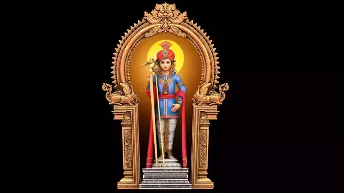 lord thiruchendur murugan  3D model
