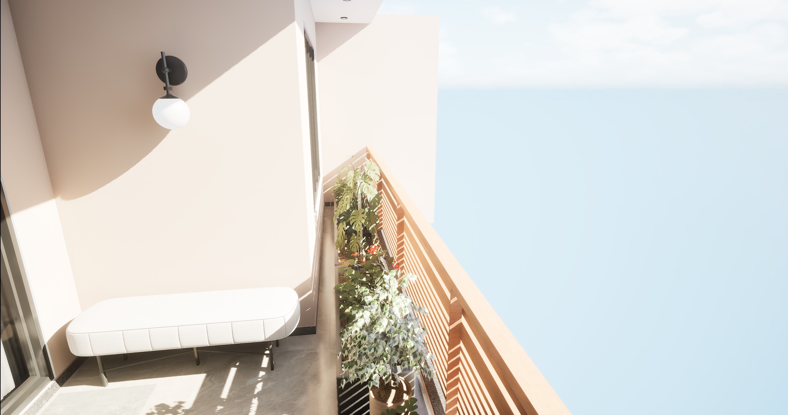 3 BHK Apartment Interior with Assets DS2 Low-poly 3D model_56