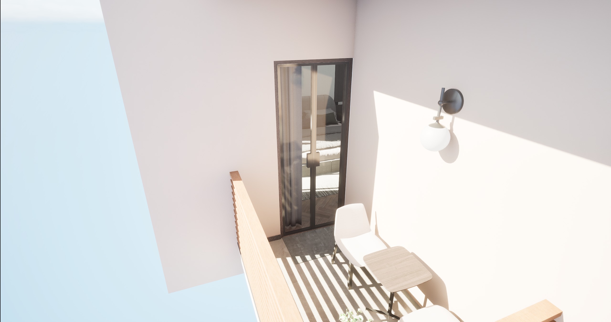 3 BHK Apartment Interior with Assets DS2 Low-poly 3D model_53