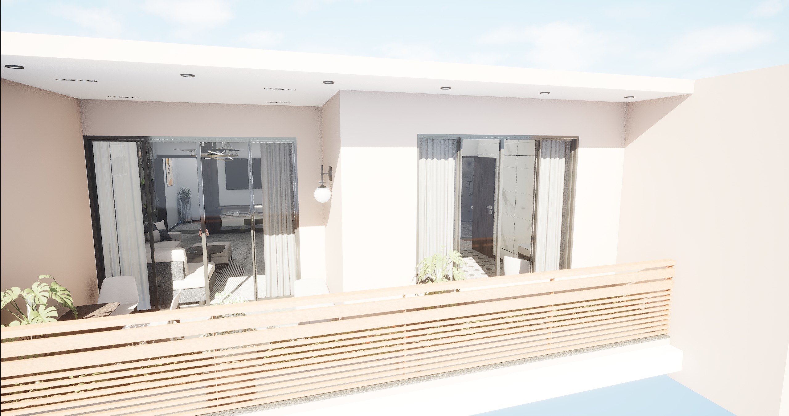 3 BHK Apartment Interior with Assets DS2 Low-poly 3D model_55