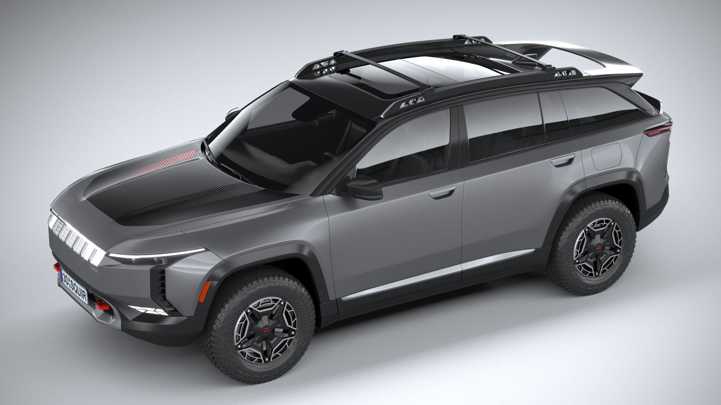 Jeep Wagoneer S Trailhawk 2025 3D model_7