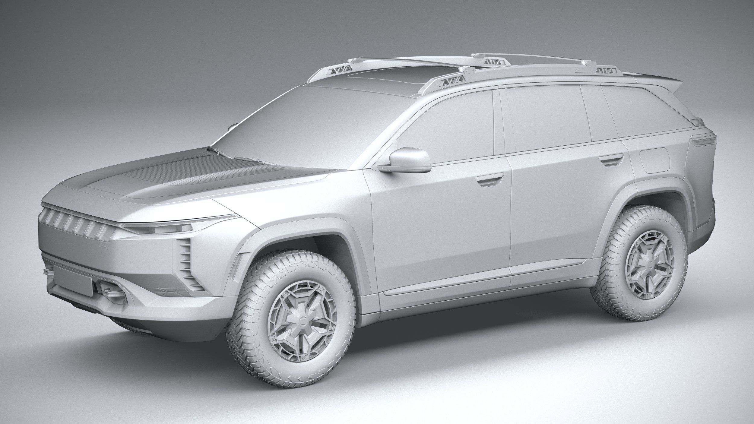 Jeep Wagoneer S Trailhawk 2025 3D model_19