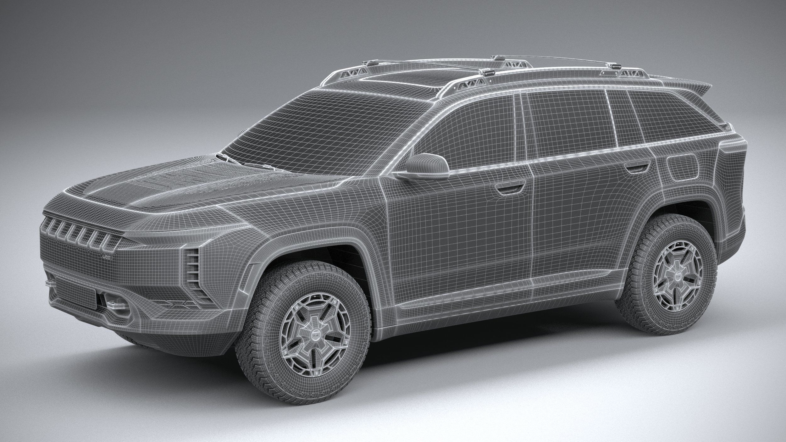 Jeep Wagoneer S Trailhawk 2025 3D model_26