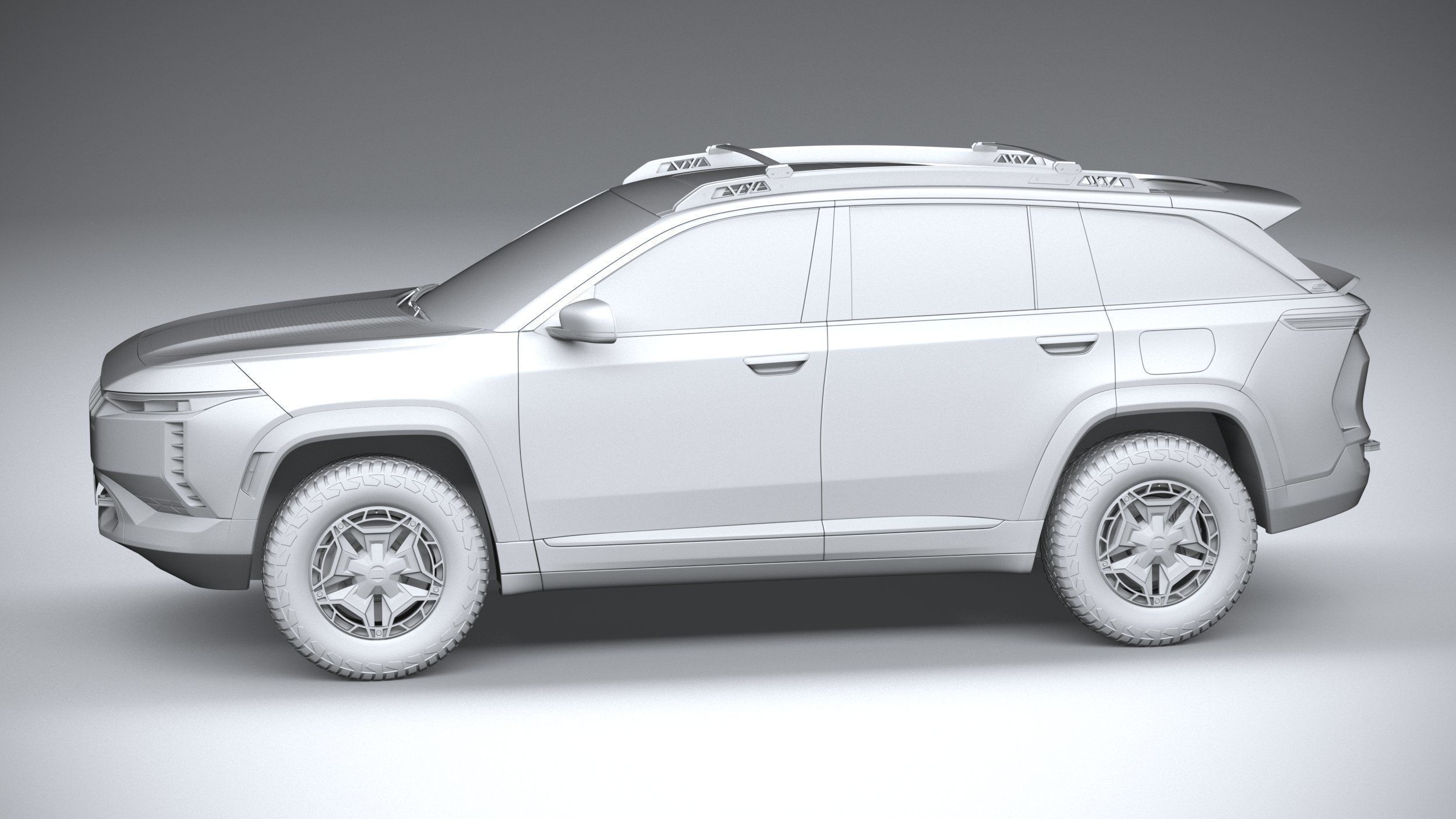 Jeep Wagoneer S Trailhawk 2025 3D model_22
