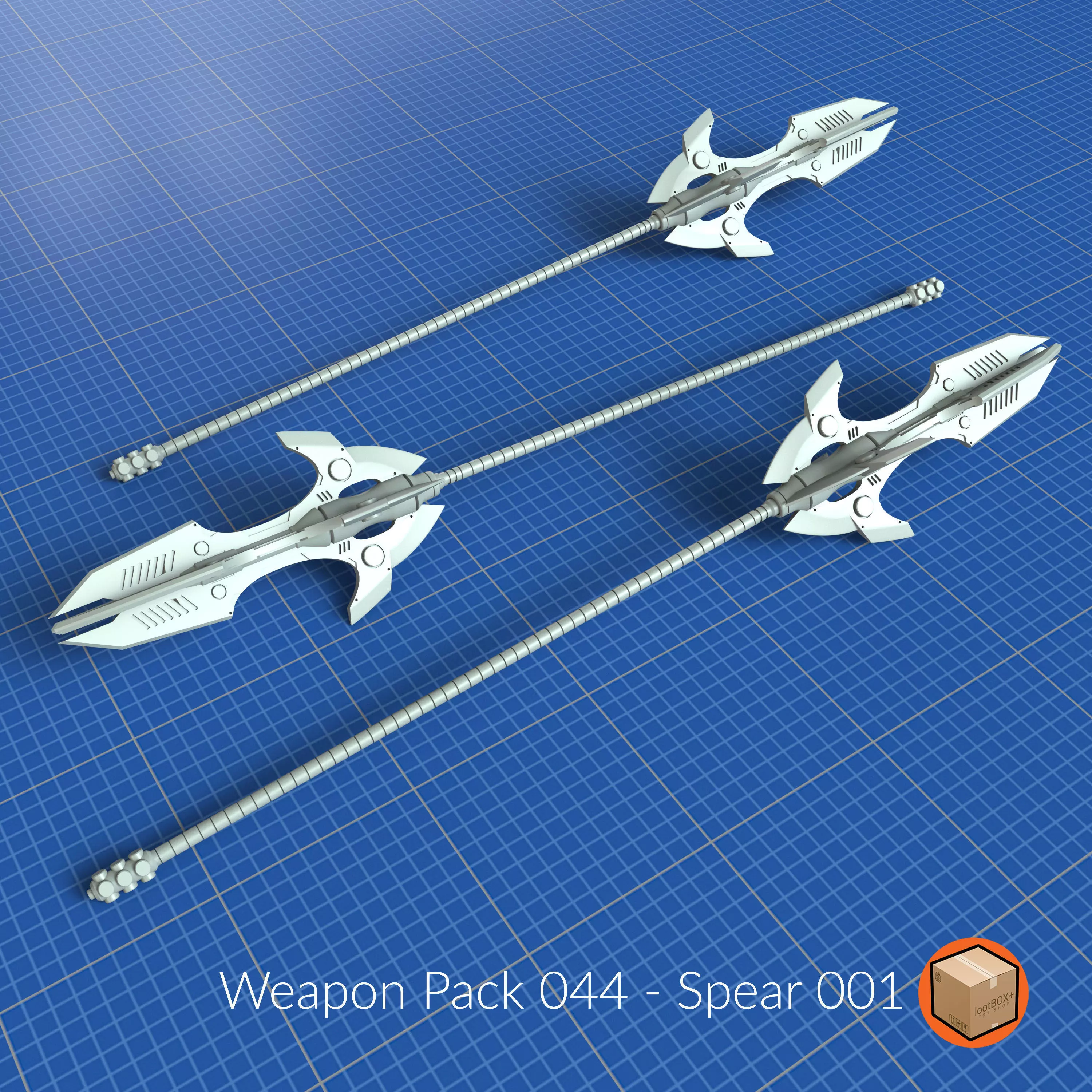 WEAPON PACK 044 3D print model_0