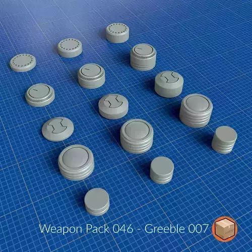 WEAPON PACK 046 3D print model