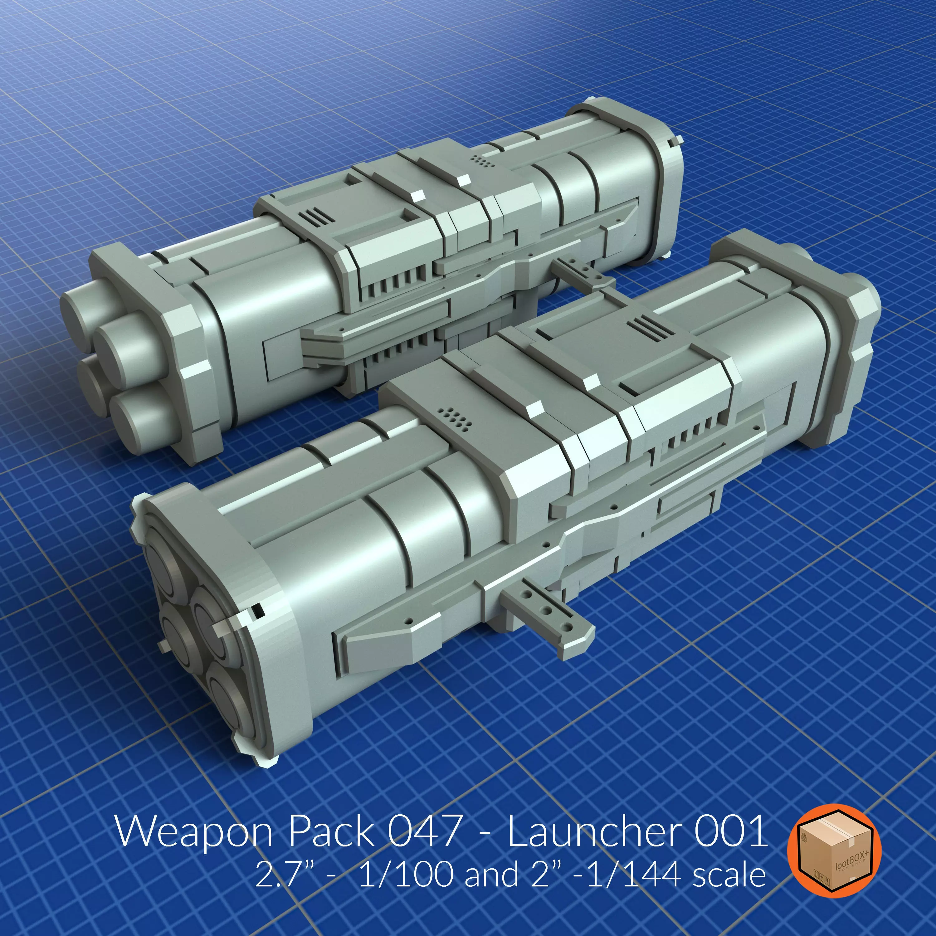 WEAPON PACK 047 3D print model_0