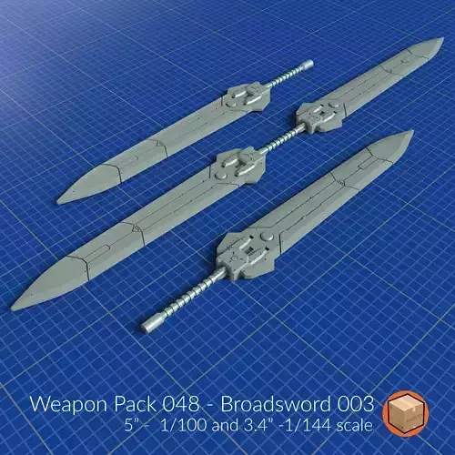WEAPON PACK 048 3D print model