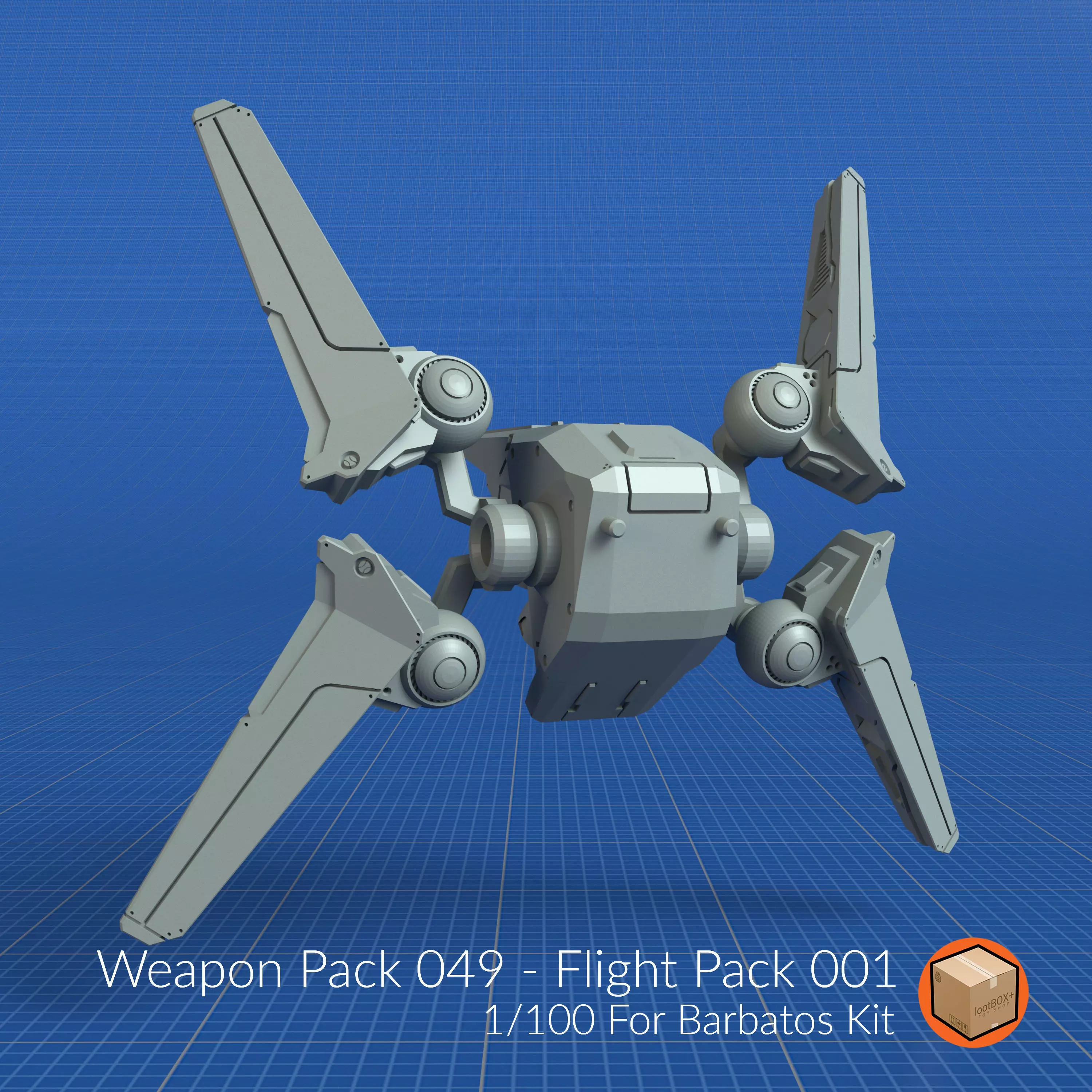 WEAPON PACK 049 3D print model_0