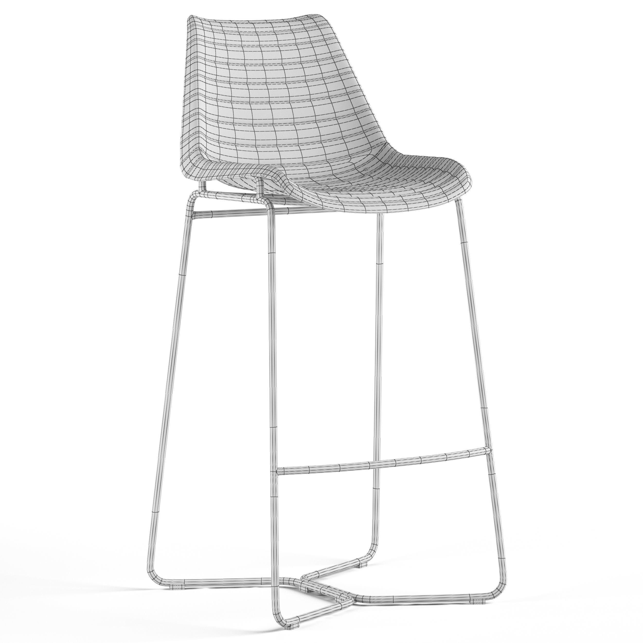 Loftdesigne Stool 4020 3D model_8