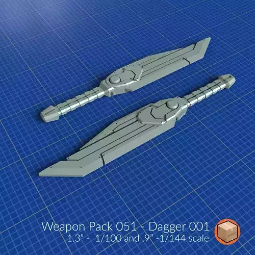 WEAPON PACK 051 3D print model
