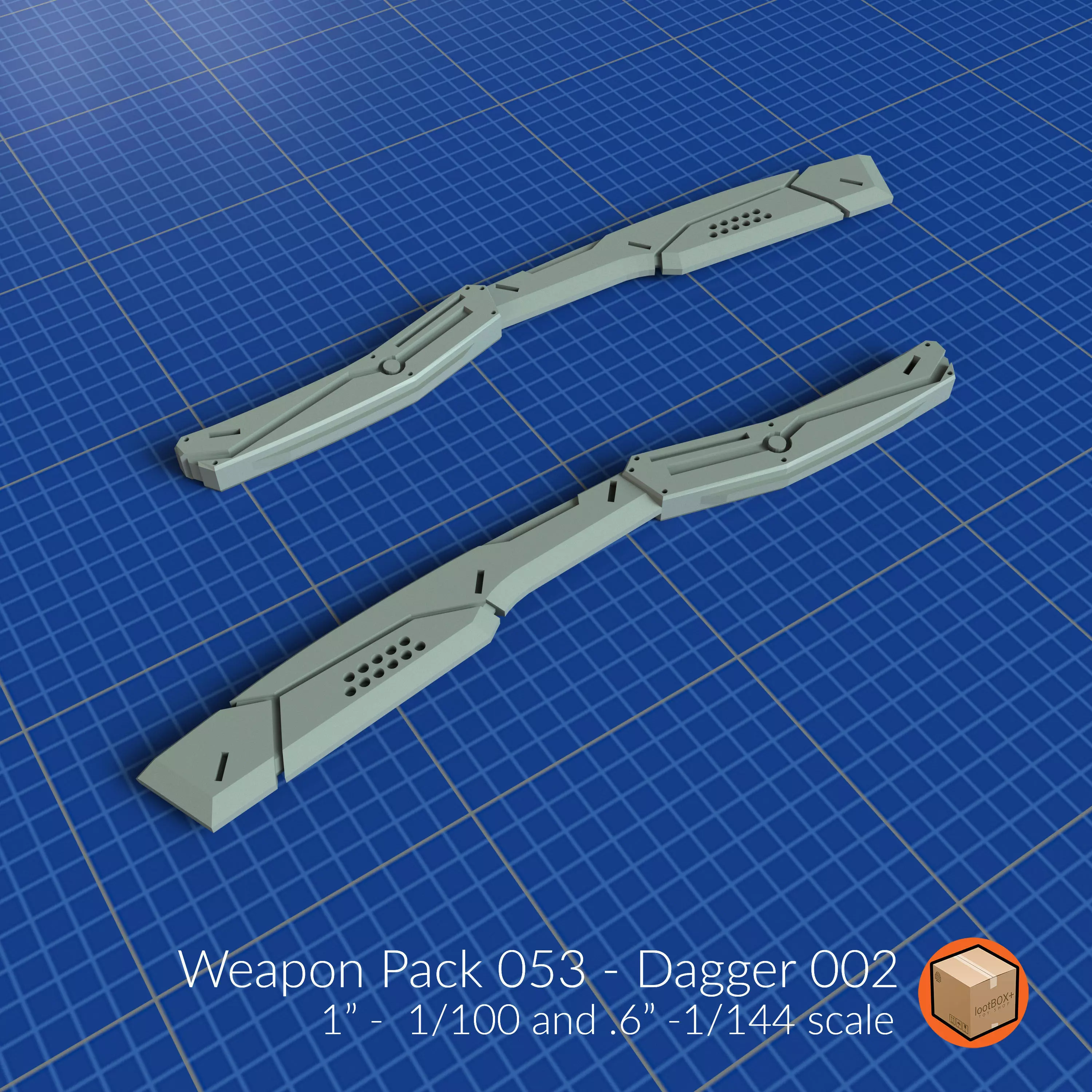 WEAPON PACK 053 3D print model_0