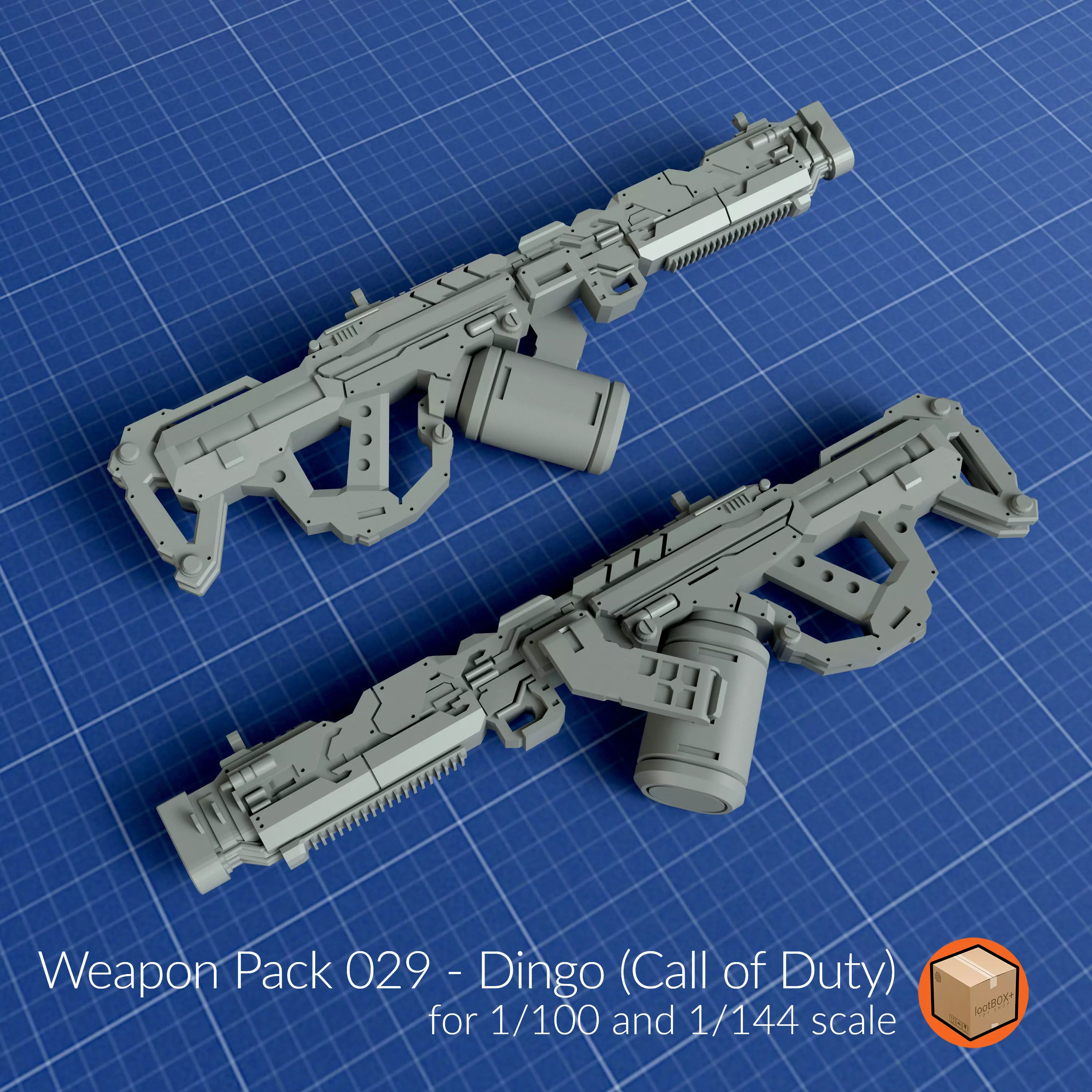 WEAPON PACK 029 3D print model_0