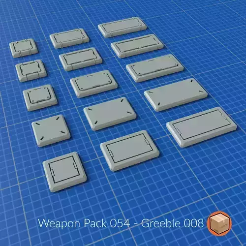 WEAPON PACK 054 3D print model