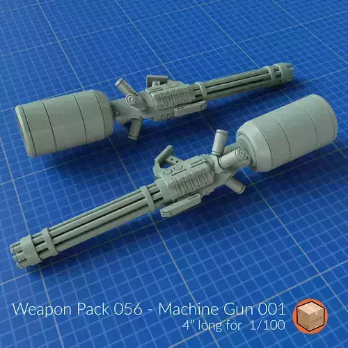 WEAPON PACK 056 3D print model