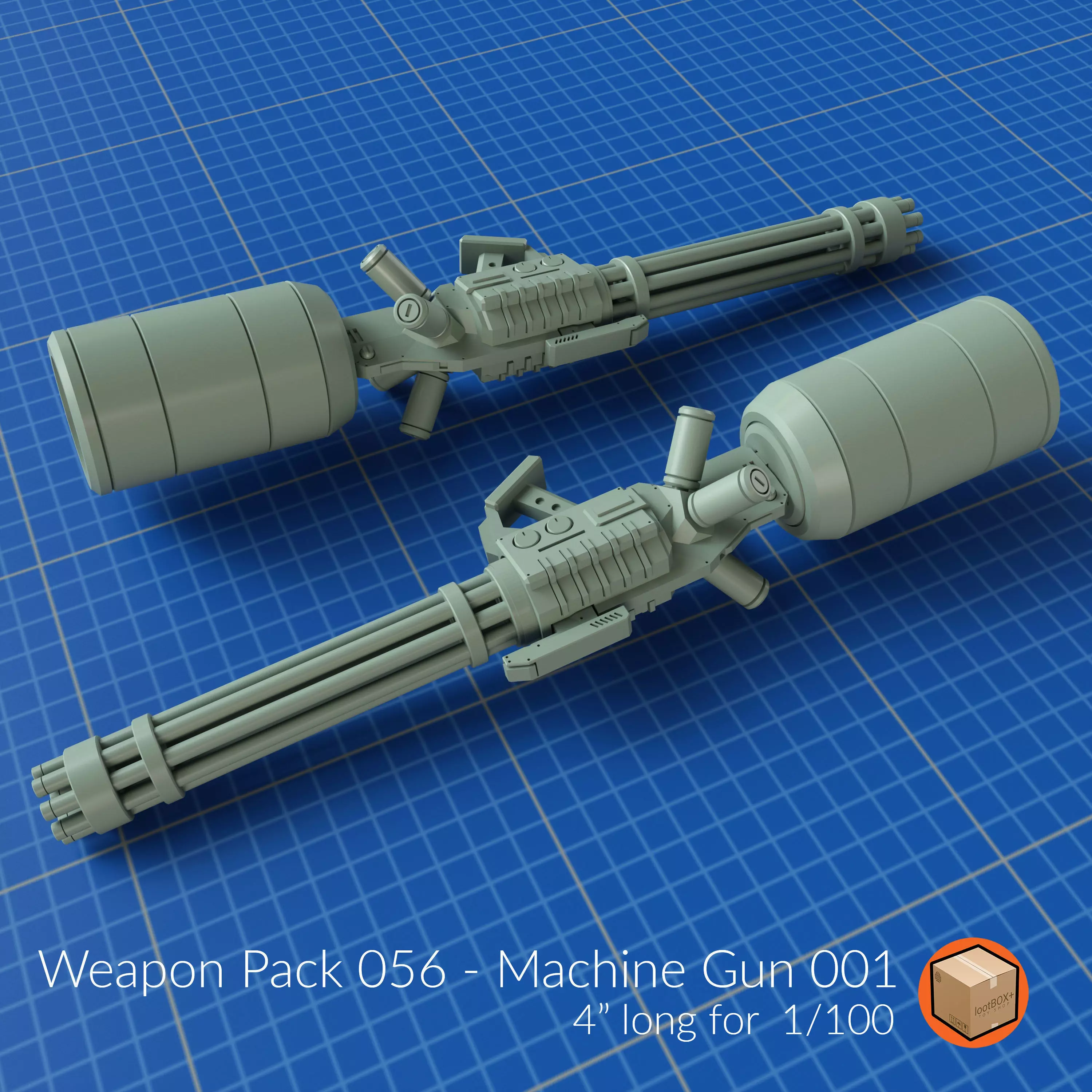 WEAPON PACK 056 3D print model_0