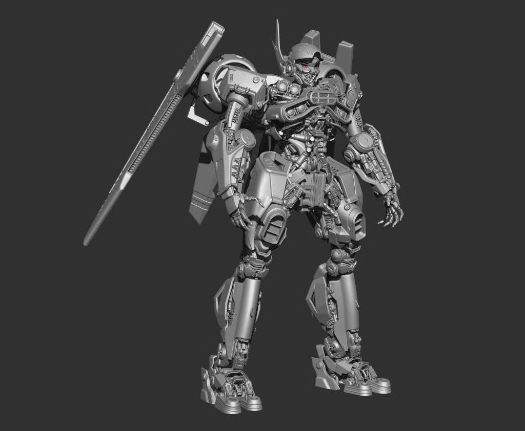 Transformers Bumblebee Movie Shatter 3D print model_1